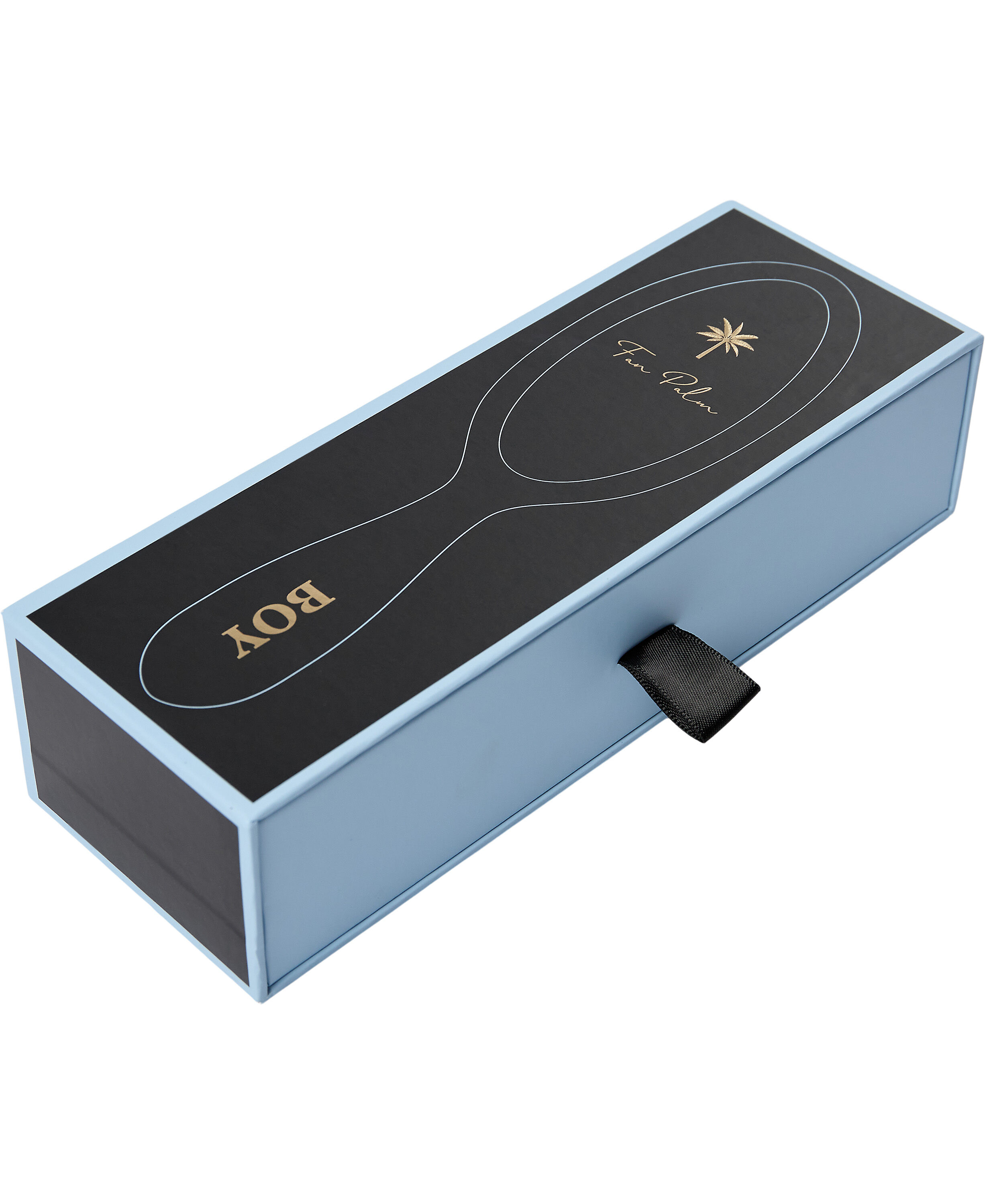 Boar- & Nylon Brush blue ""boy"" small