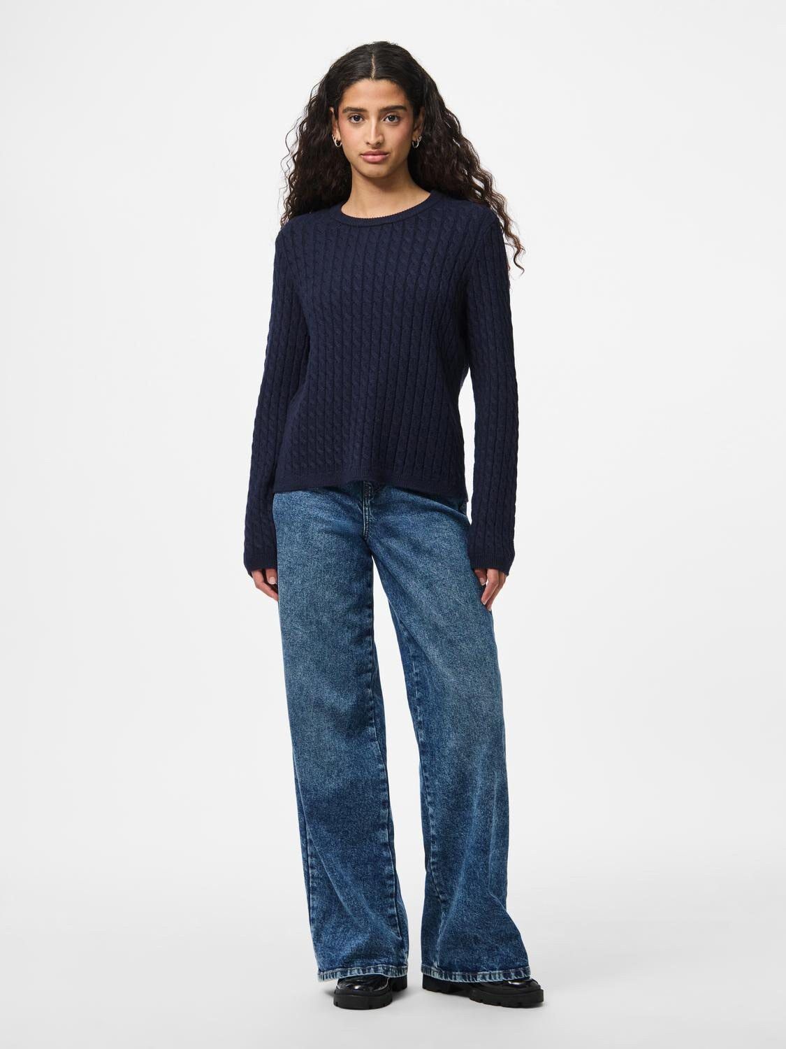 PCFIA LS CABLE KNIT NOOS BC