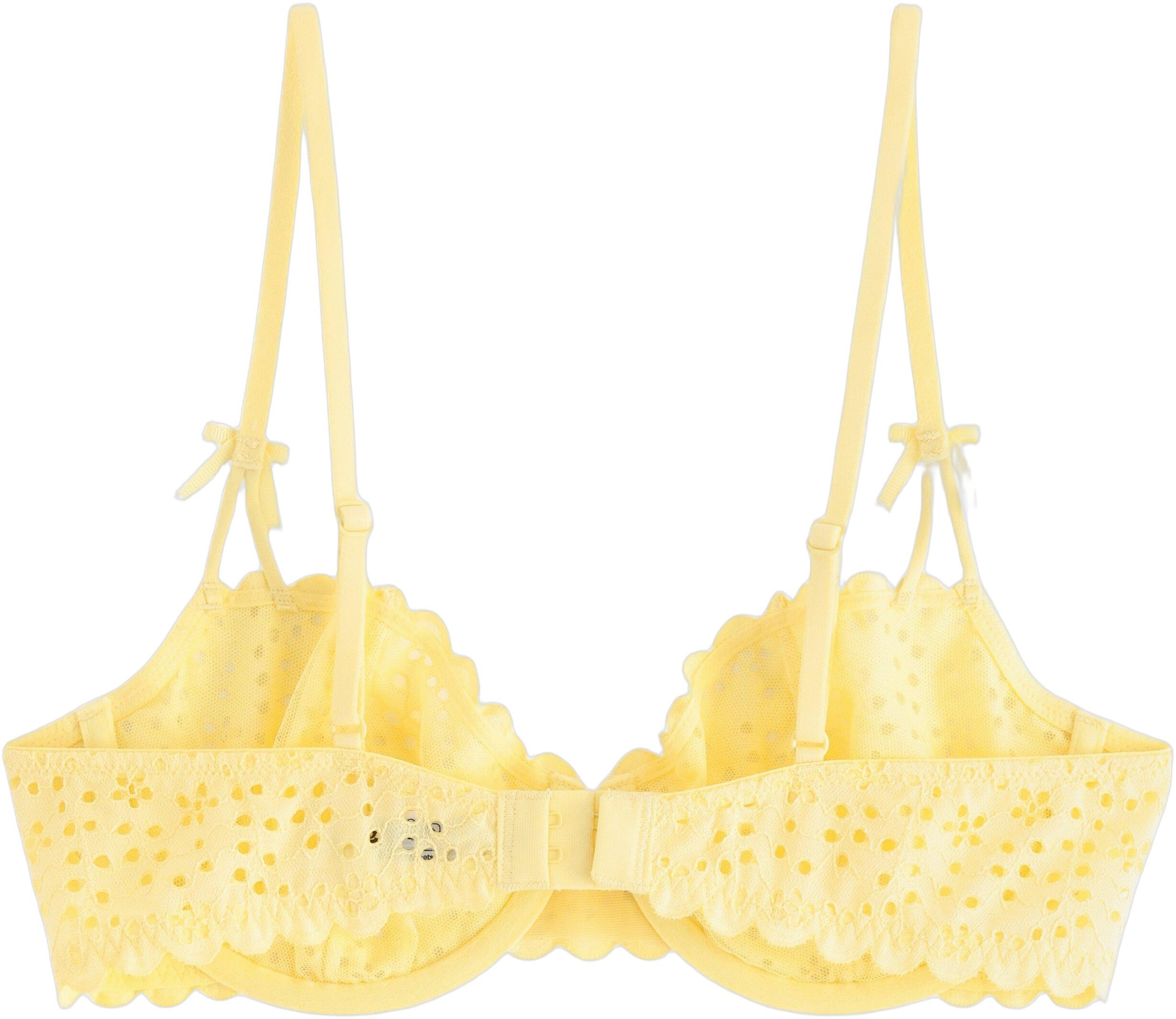 Upolstret BH med broderi