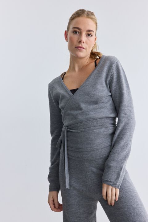 Wool Wrap Cardigan Keep Me