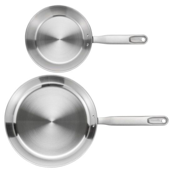 All Steel Pure frying pan set 20+28cm