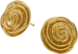 Large Rose Earsticks