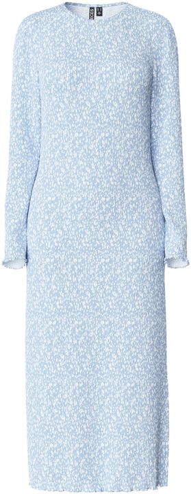 PCFLORA LS MIDI DRESS JRS BC
