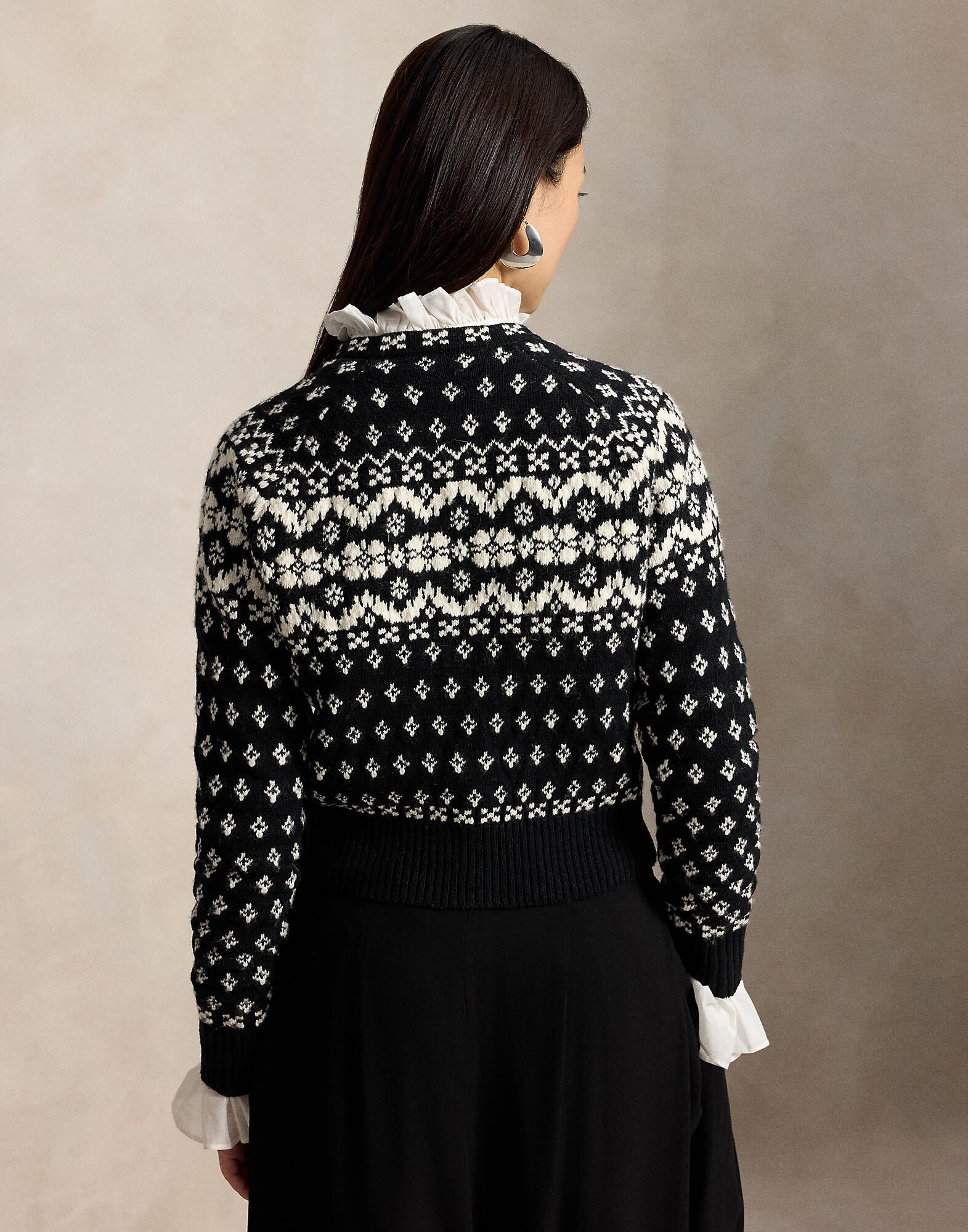 WOOL/COTTON-SWEATER-CARDIGAN