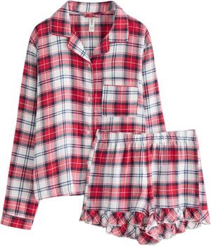 Pyjama set with shirt and matching