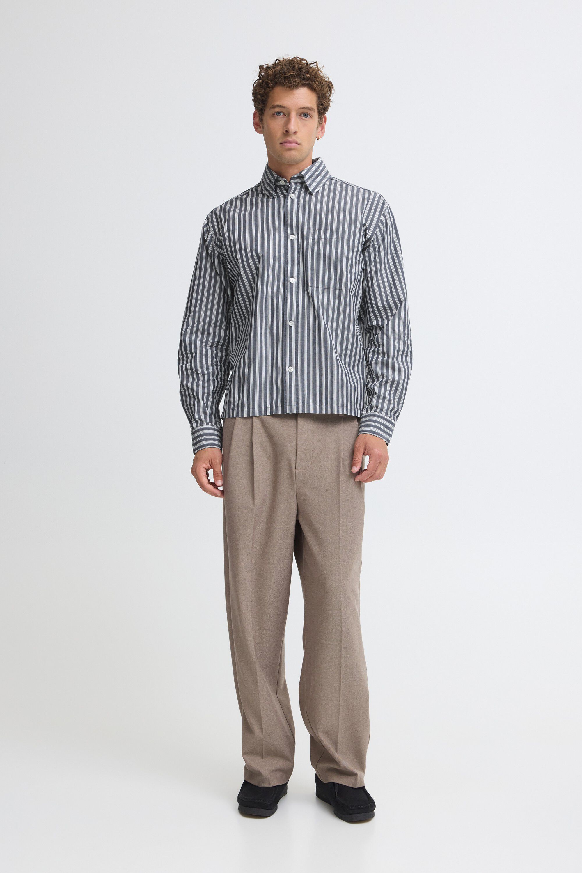 CFBERRY DOBBY STRIPED SHIRT