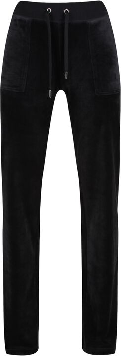 Del Ray Classic Velour Pant Pocket Design
