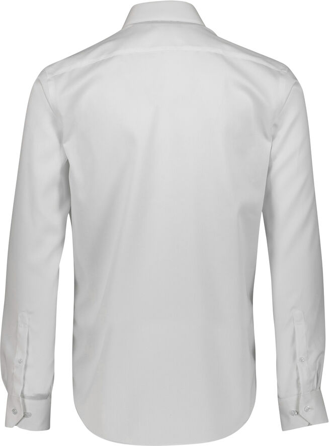 Plain fine twill shirt LS