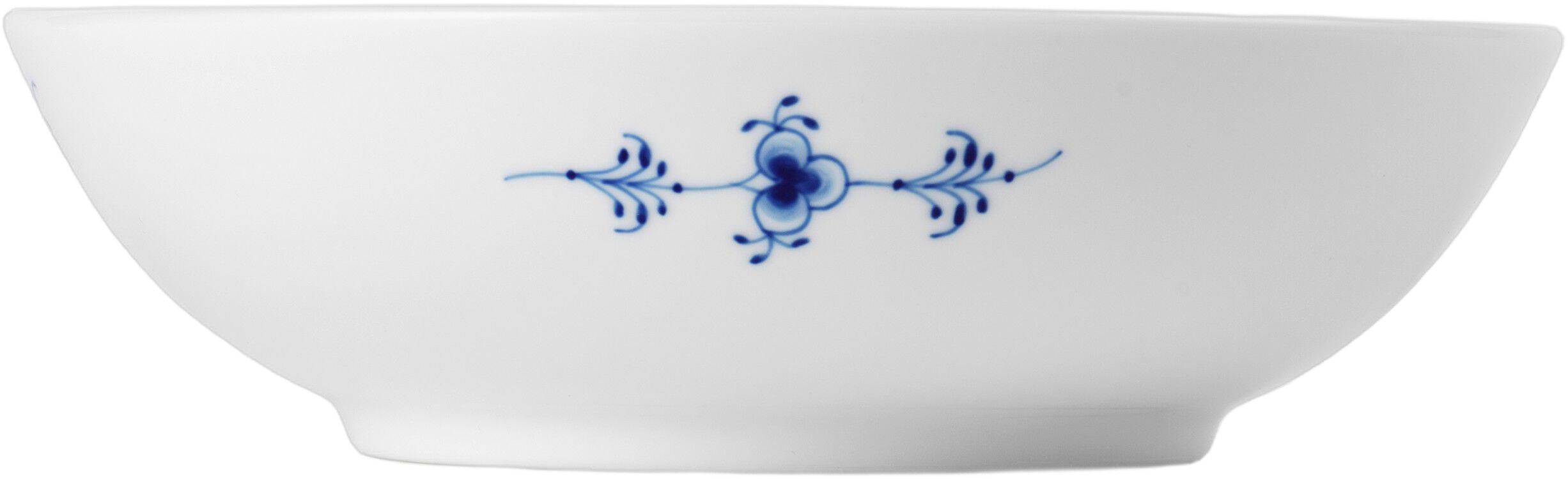 Musselmalet Riflet sk&aring;l, 110 cl