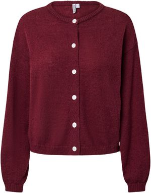 PCIDA LS O-NECK KNIT CARDIGAN NOOS
