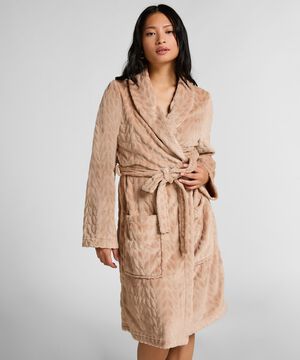 Robe Short Flannel