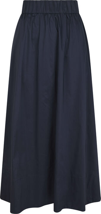 Yara Long Poplin Skirt