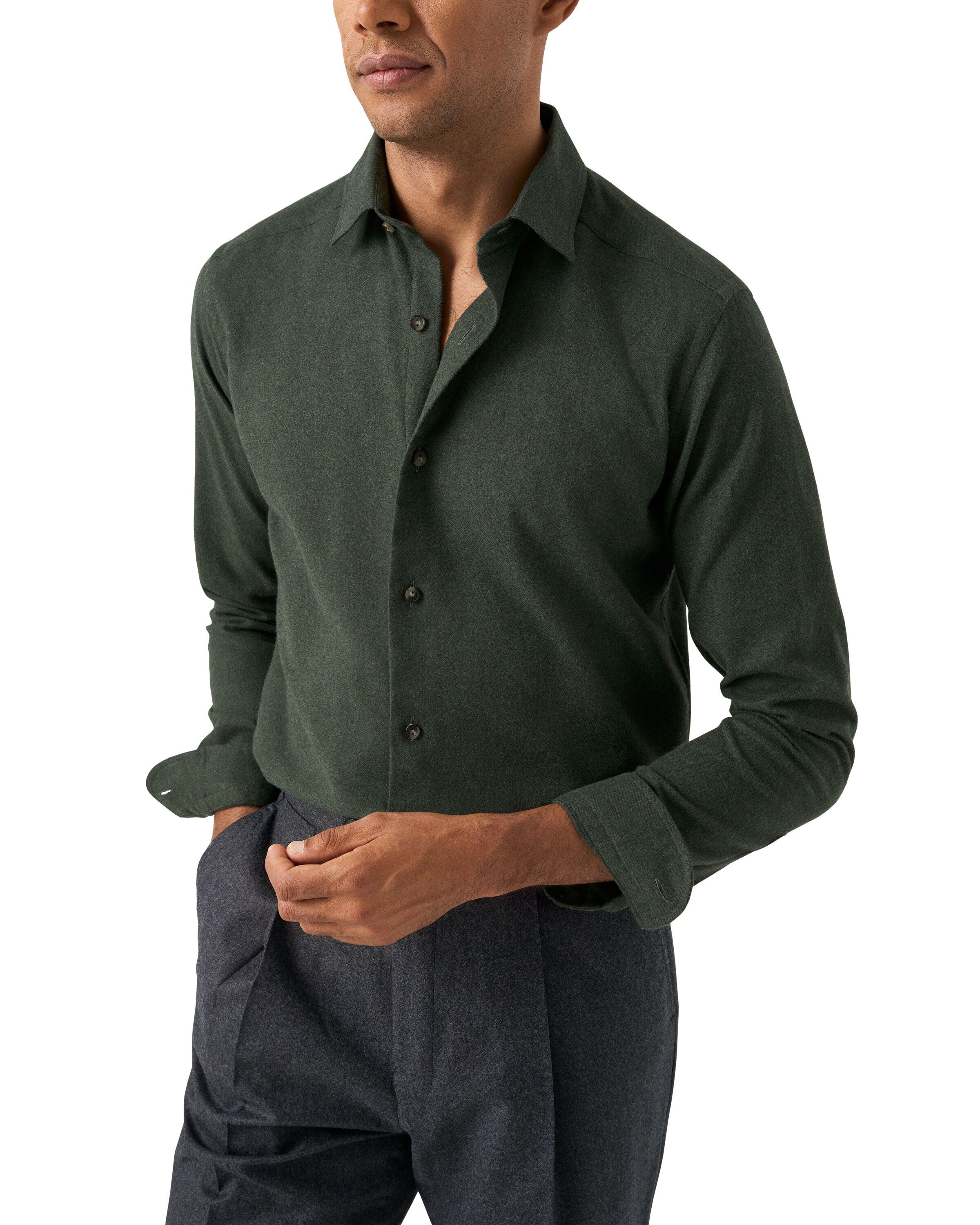 Casual Fit Flannel Shirt