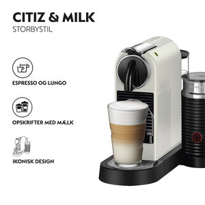 NESPRESSO&reg; CitiZ&Milk kaffemaskine DeLonghi