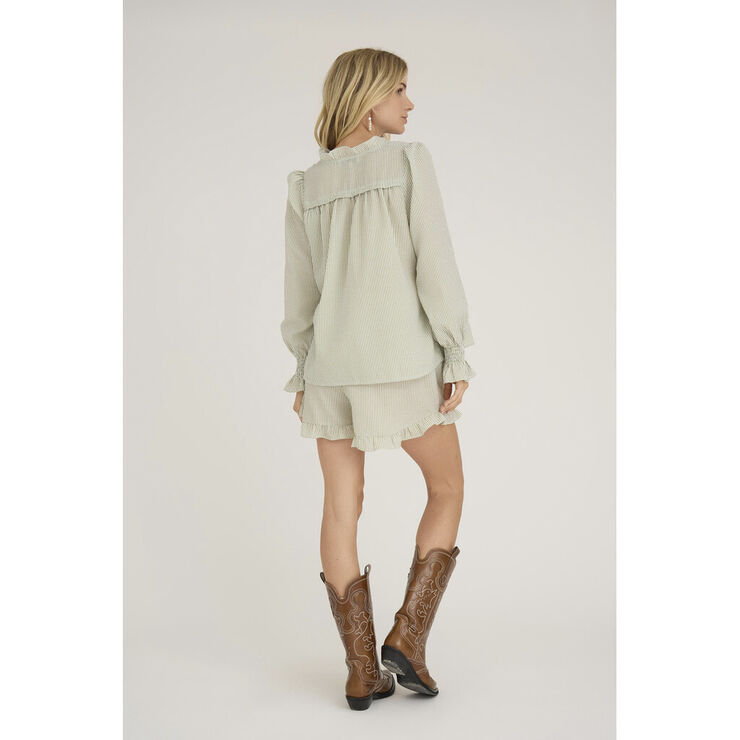 Sonja frill blouse