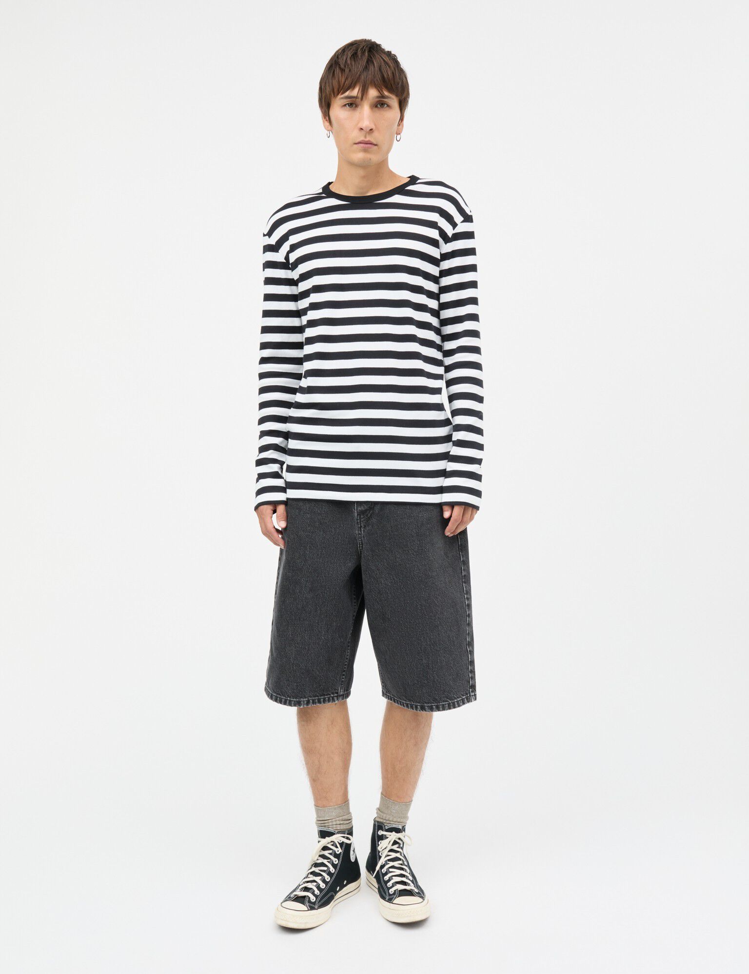 Midi Rib Tobias Tee LS