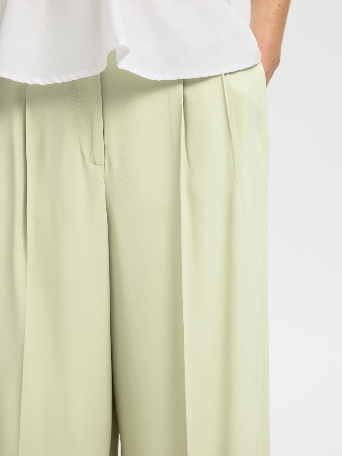 Slfextra Wide Ellie Hw Pant