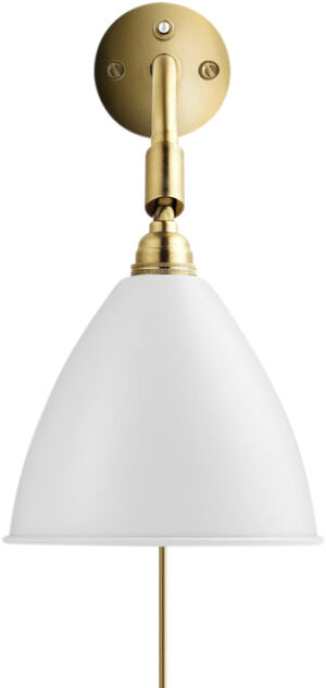 BL7 Wall Lamp - ø16 (Base: Brass, Shade: Soft White Semi Matt)