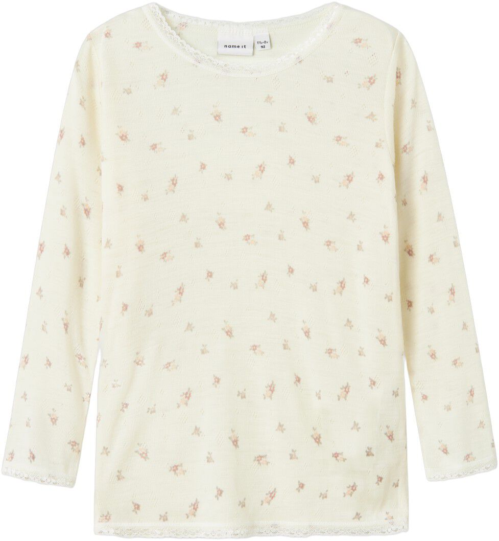 NMFWANG WOOL NEEDLE LS TOP NOOS