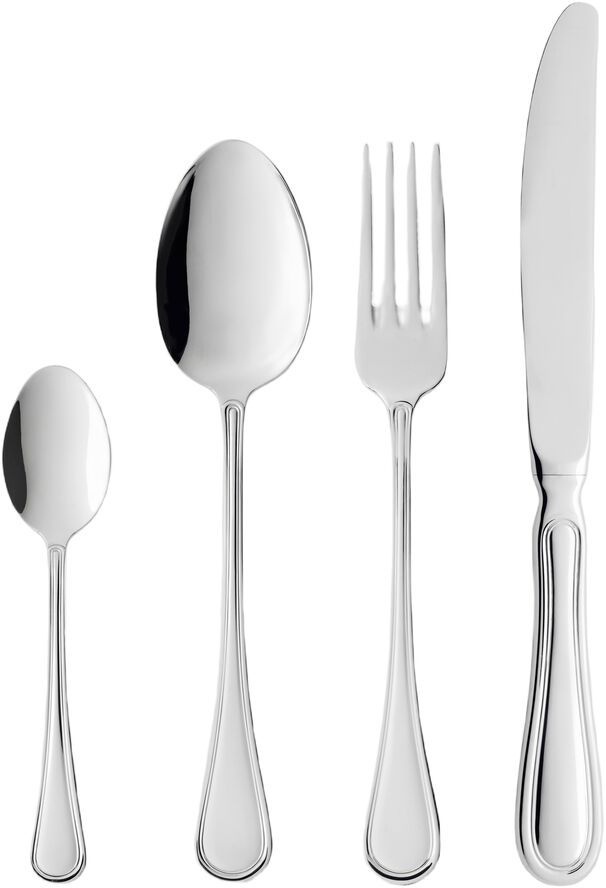 Bestikksett Oxford 16 deler Blankt stål