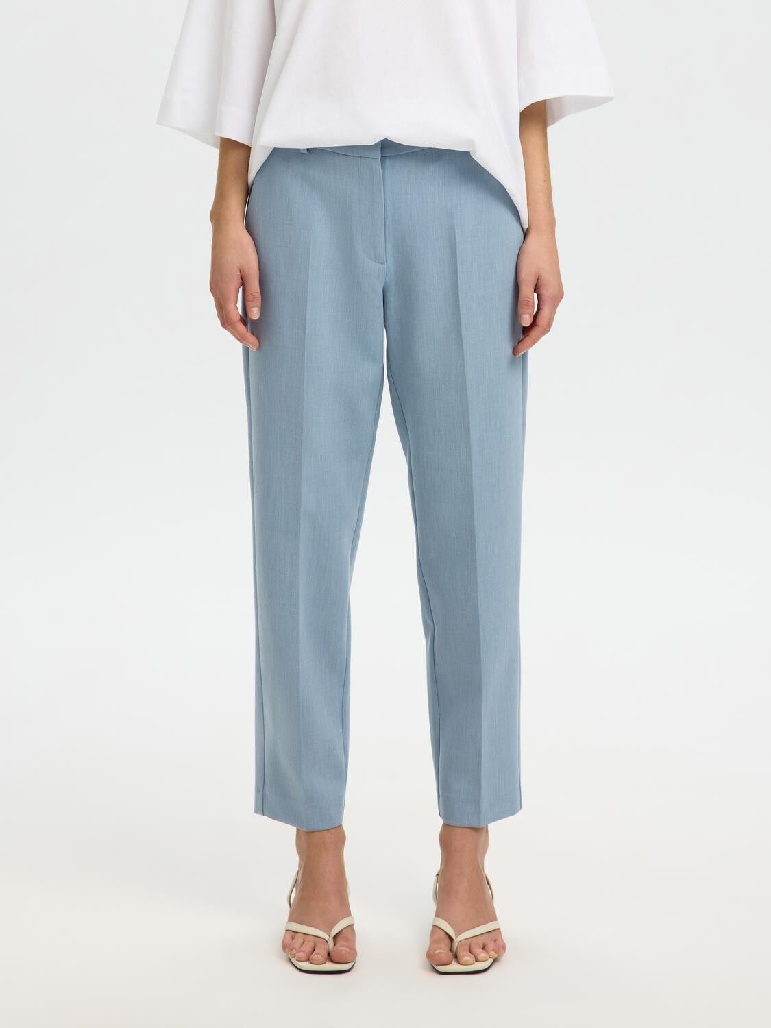 SLWRITA-RIA MW CROPPED PANT MEL NOO