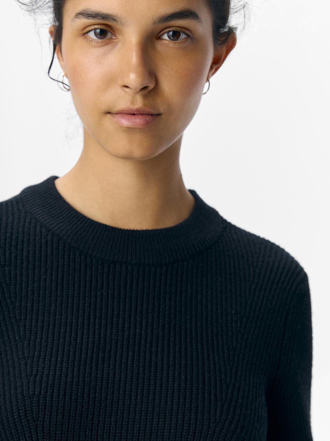 OBJVIOLA LS RE KNIT DRESS DIV