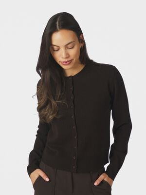 Bina Wool Knit Cardigan