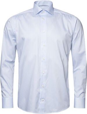 Slim Fit Light Blue Twill Shirt