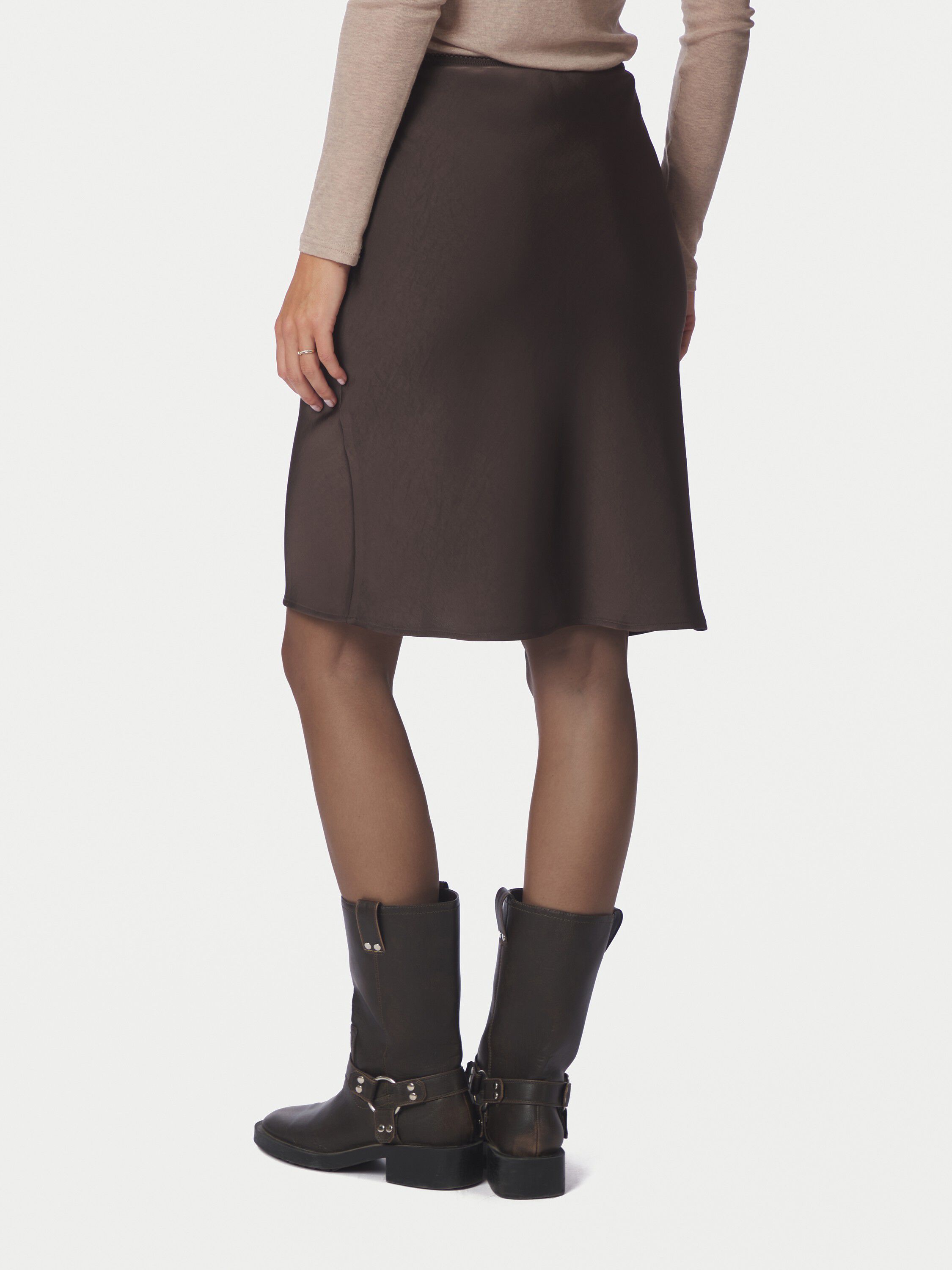 Mindie Heavy Sateen Skirt