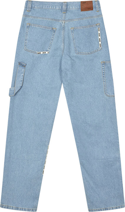 Janitor'' Logo Tape Cargo Jean