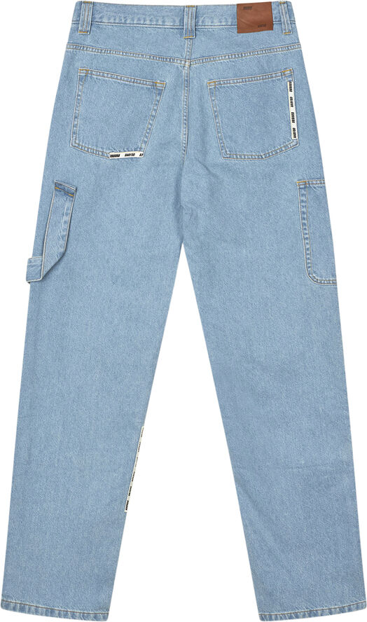 Janitor'' Logo Tape Cargo Jean