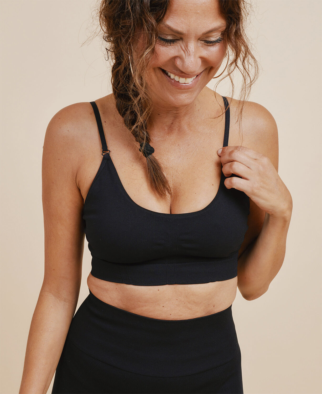 Soft Seamless bra - Nero