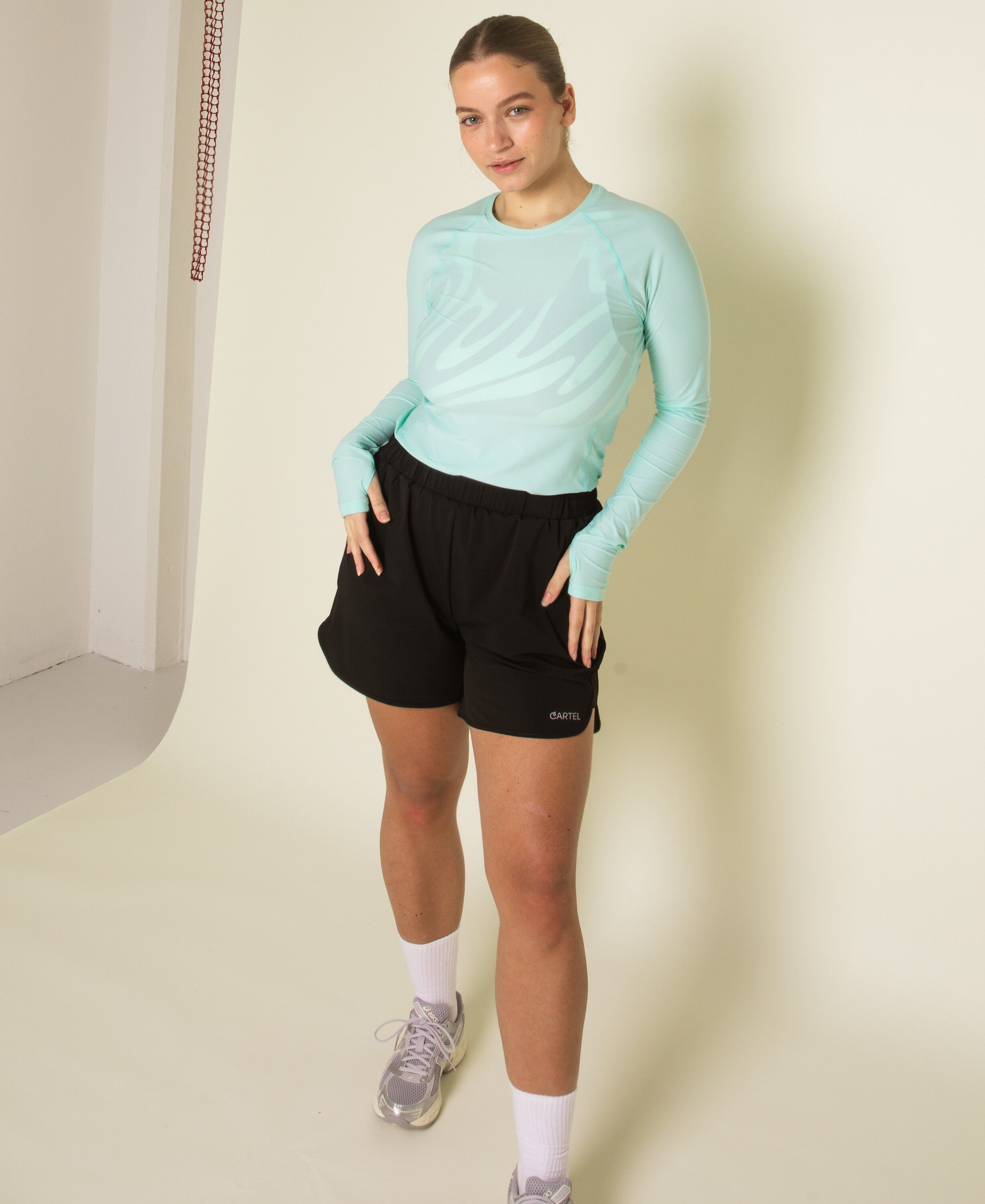 Traverse 2-in-1 sportivo shorts - Nero