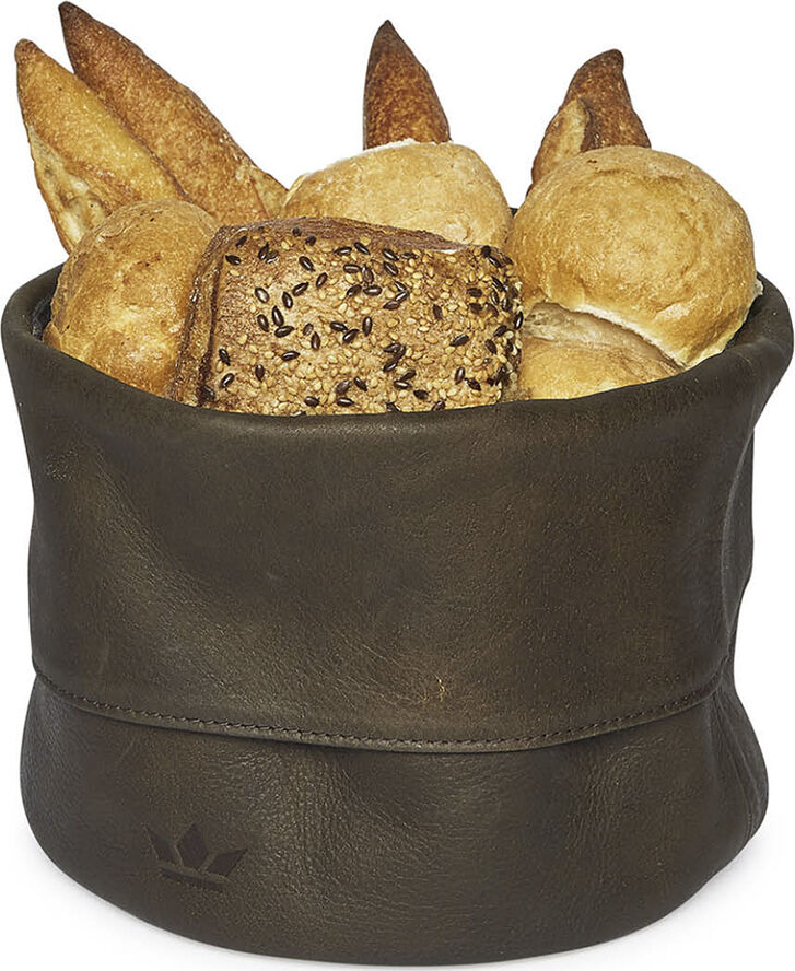 Bread Basket Vintage Brown