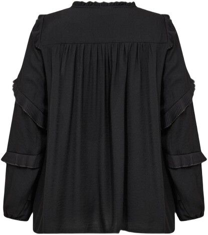 Curvy WA-SAFIA 1 Bluse Sort