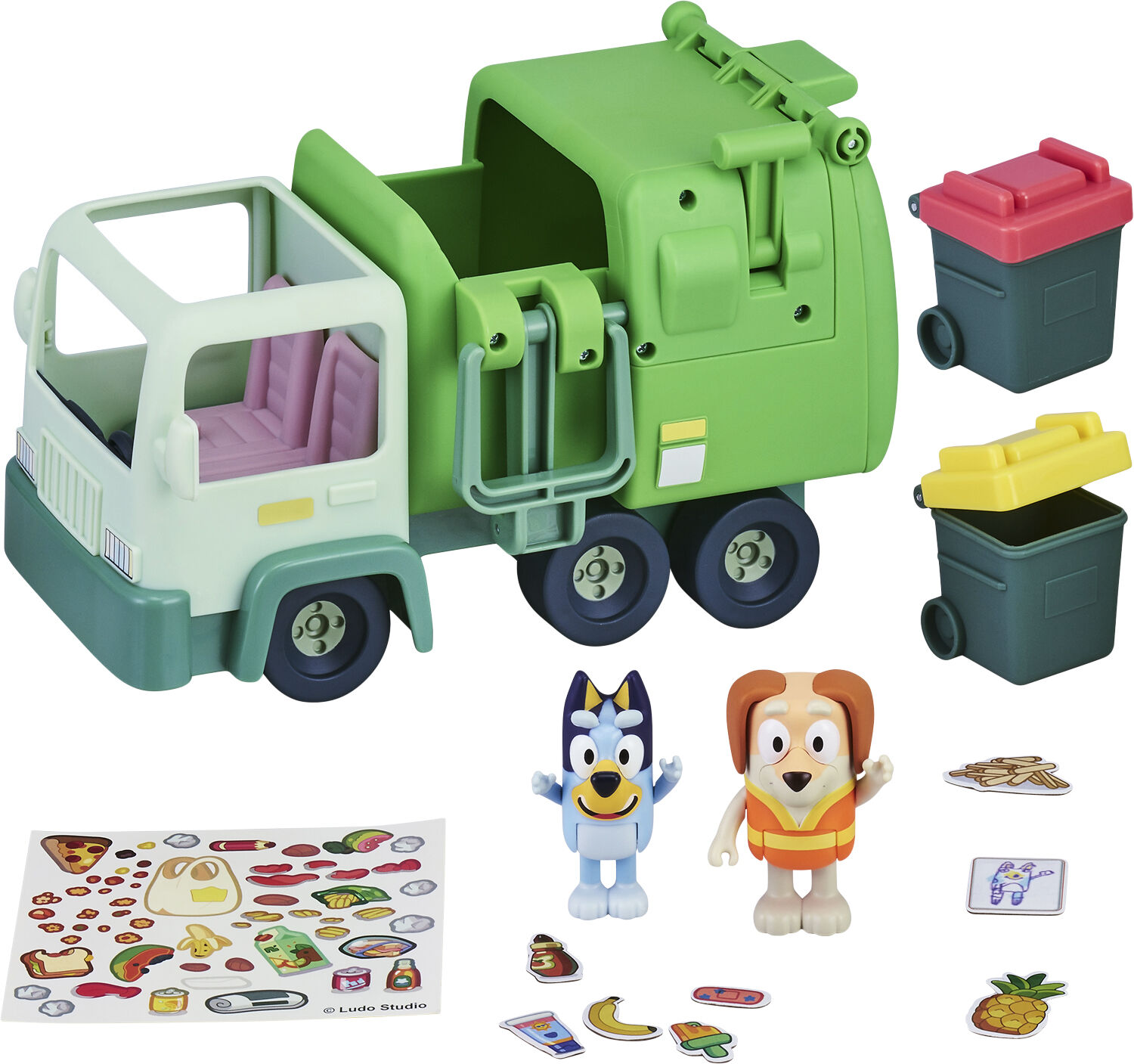 BLUEY RUBBISH TRUCK