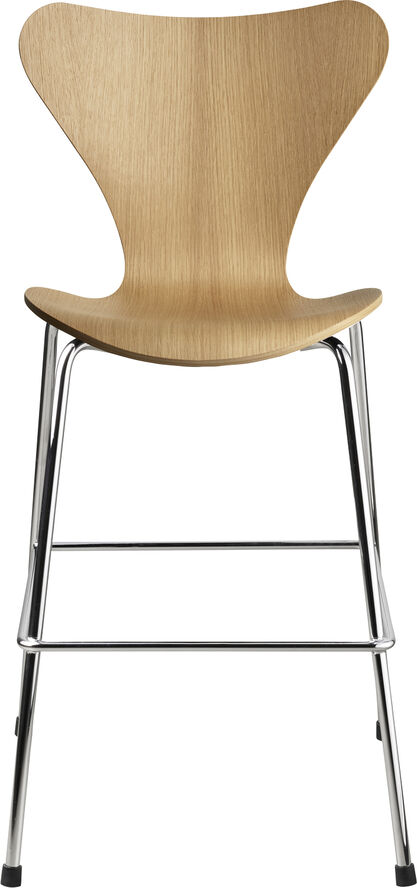 Series 7 Junior - Oak / Chromed base
