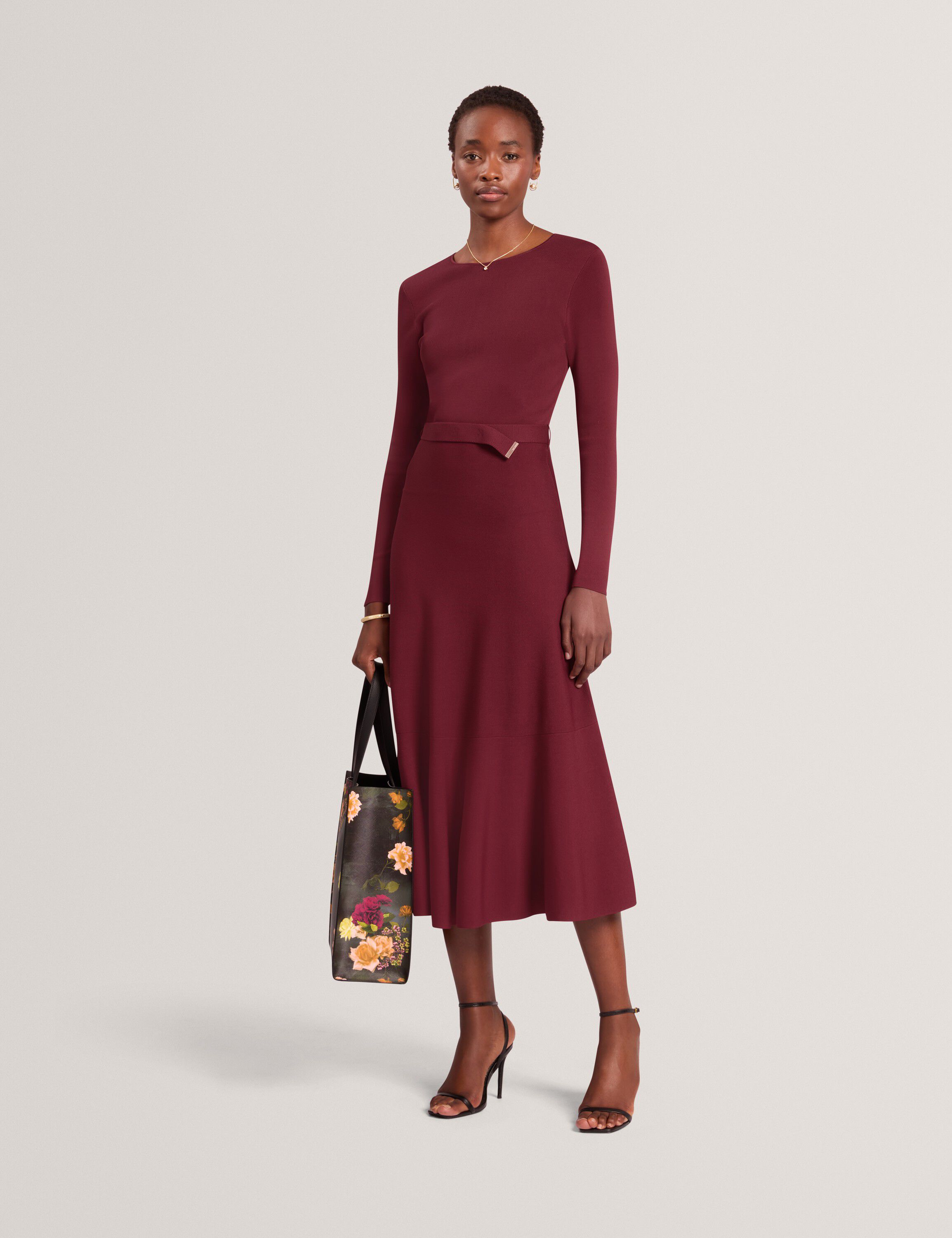 TALMAH Mockable Midi Dress
