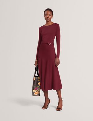 TALMAH Mockable Midi Dress