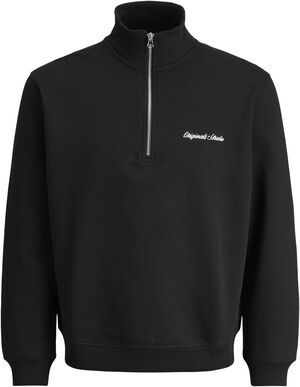 JORNORREBRO EMB SWEAT HIGH NECK JNR