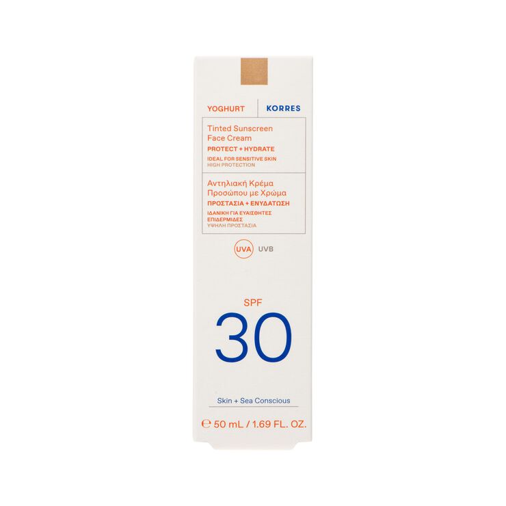 Yoghurt Tinted Sunscreen Face Cream SPF 30