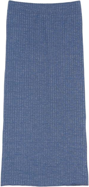 TNRina Long Glitter Rib Skirt