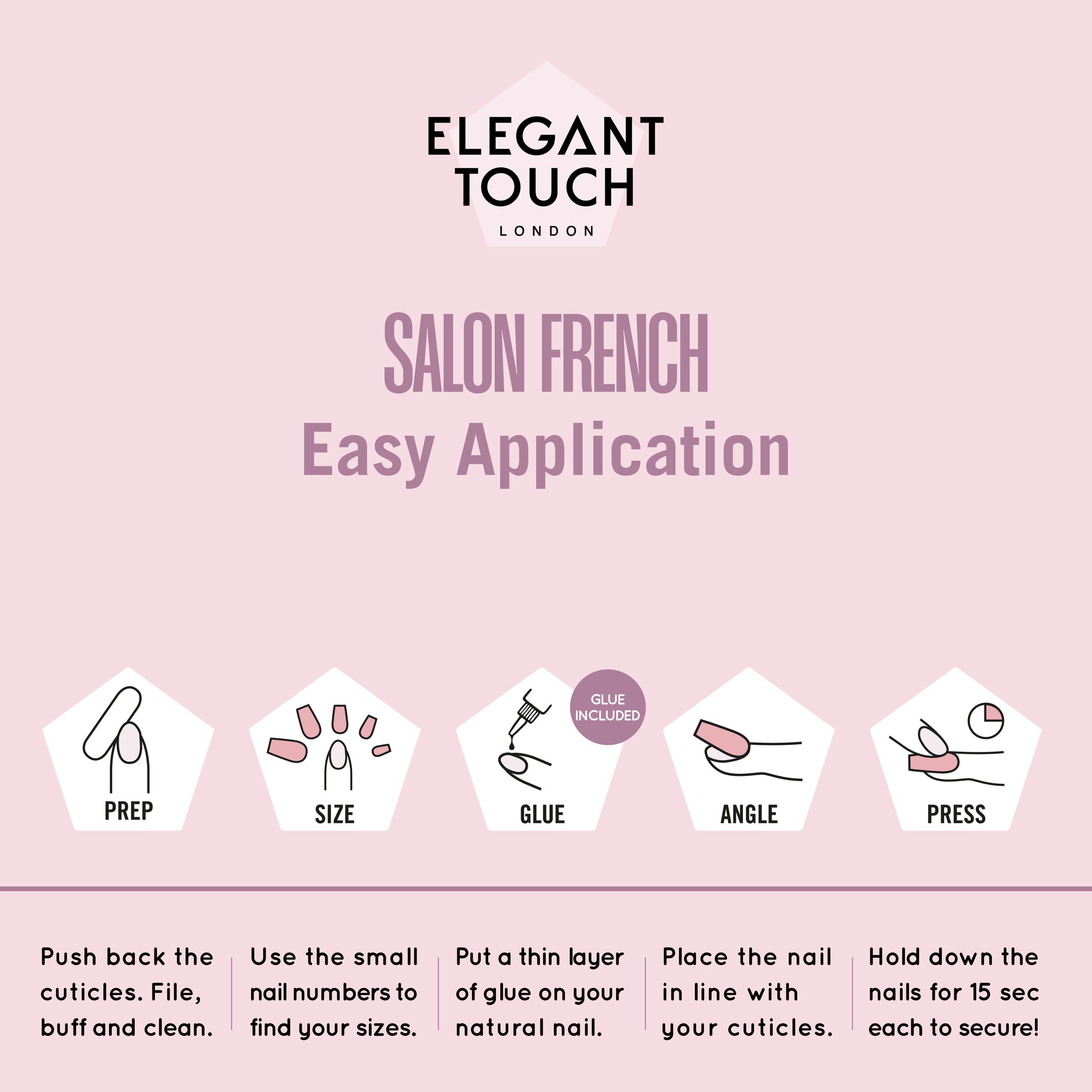 ELEGANT TOUCH PETITE NAILS FRENCH 1