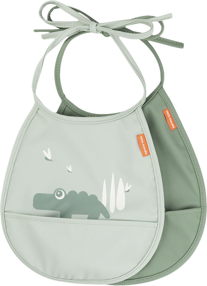 Mini hagesm&aelig;k m/lomme 2 stk. Croco Gr&oslash;n