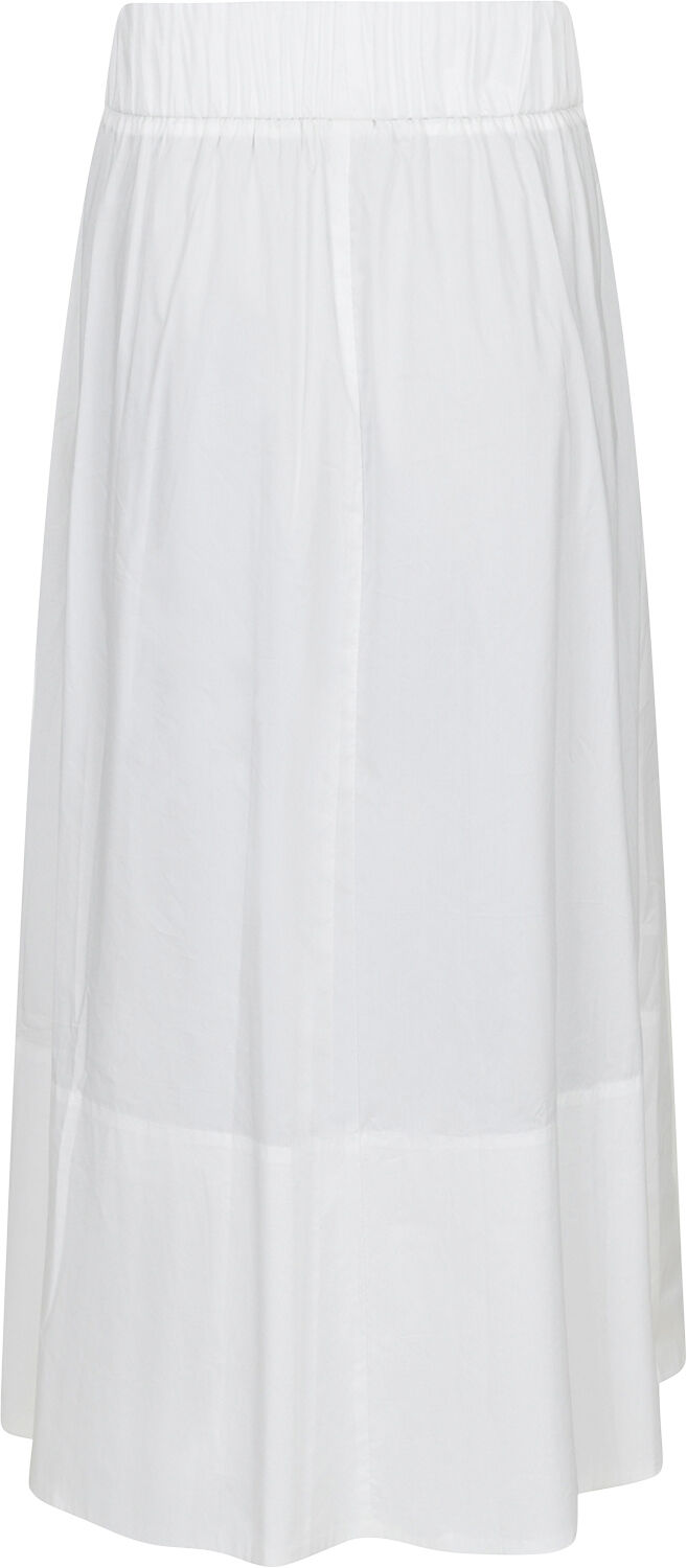 Yara Long Poplin Skirt