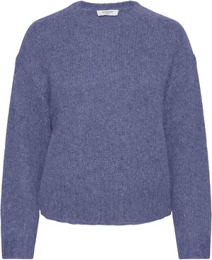 RKTulip Wool Blend LS Short O-neck Pullover