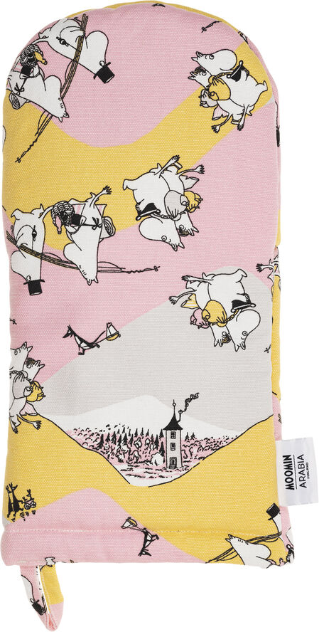 Moomin Arabia 15x34cm ovnhandske Familietid
