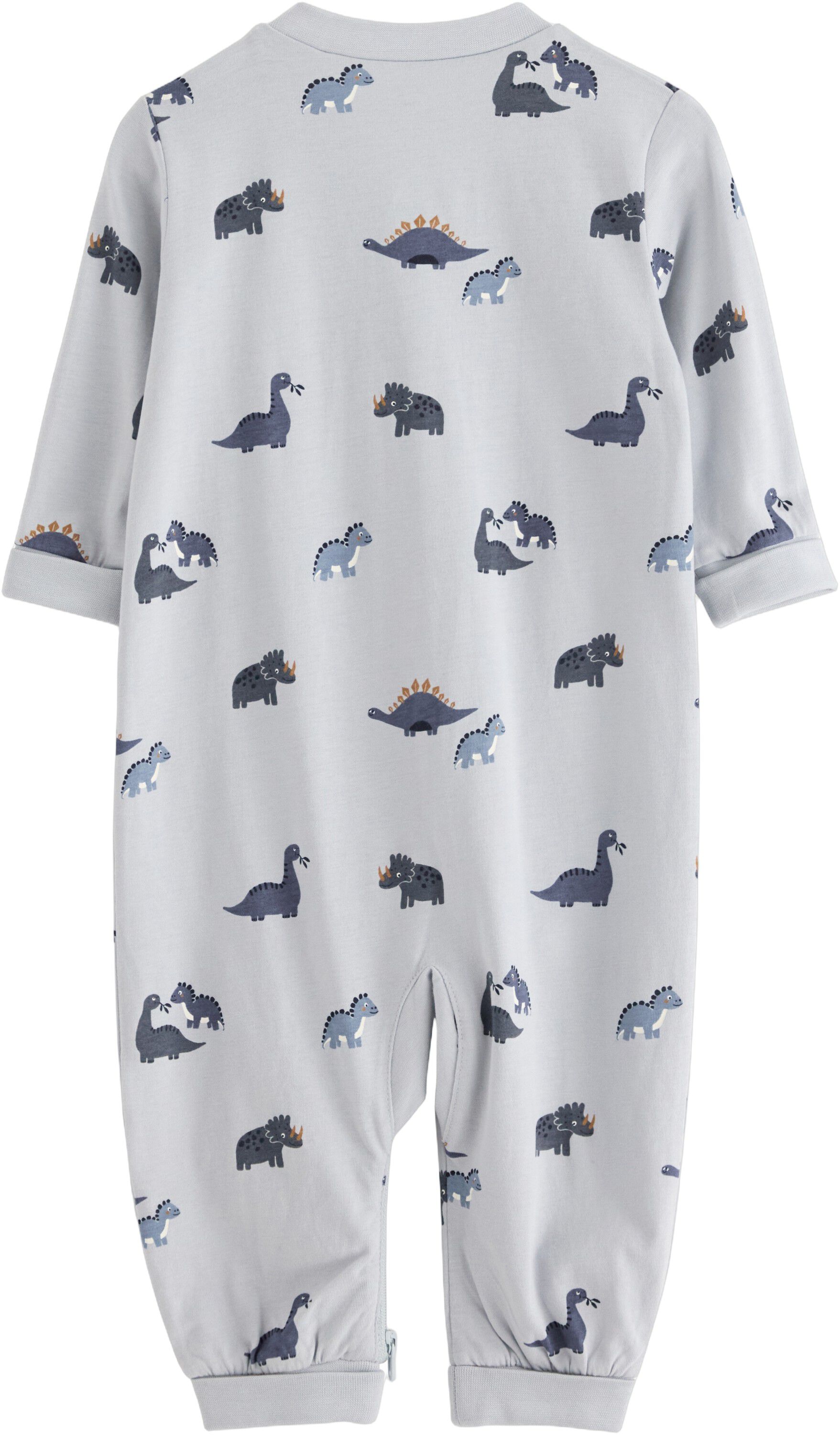 Behagelig pyjamas i bl&oslash;d bomuld med