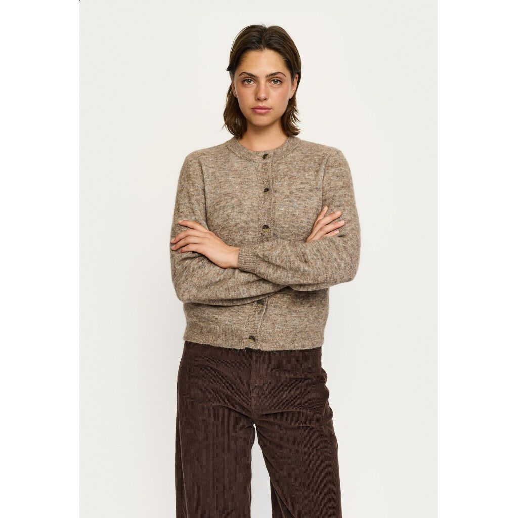 SRAllison O-neck Cardigan knit