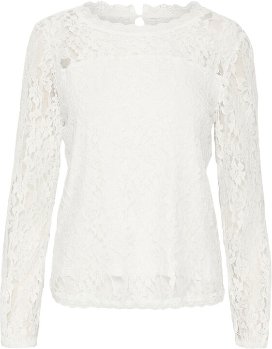 CRKit Lace LS Blouse